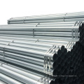 Q235 Q345 BS1387 tuyau en acier GI revêtu de zinc round soudé